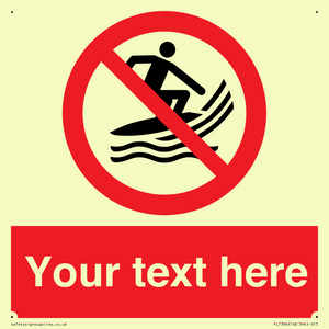 Custom No surf craft